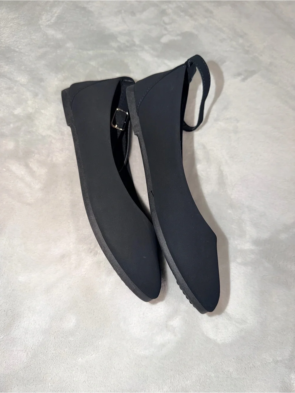 Top Moda Flats with Ankle Strap